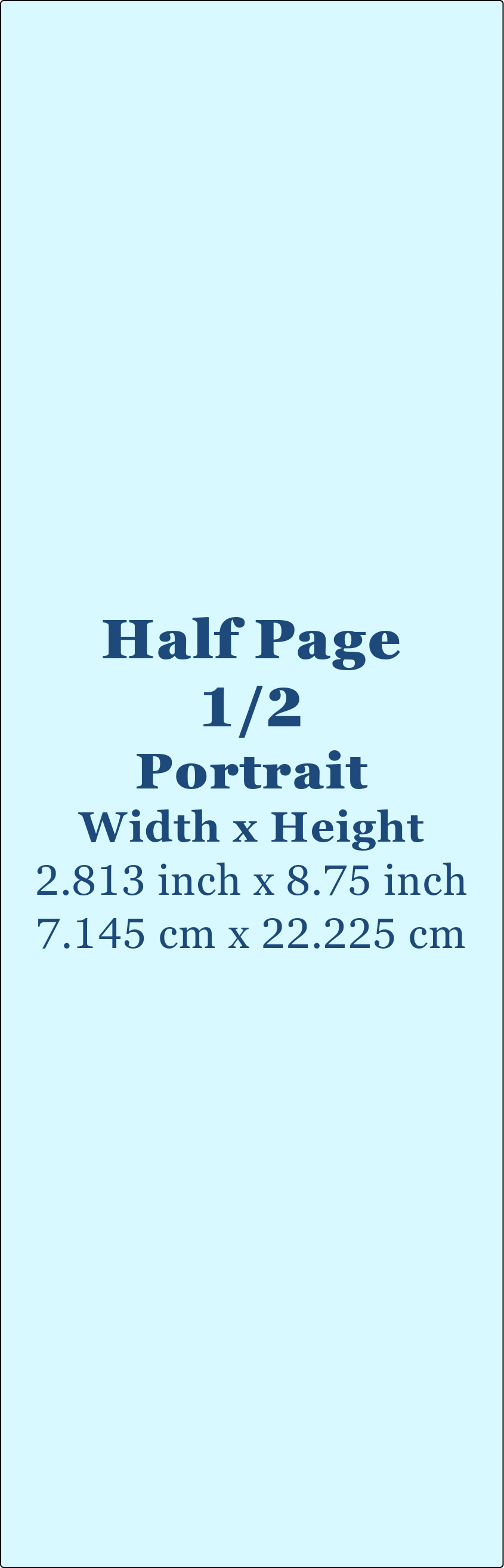 Half Page Portrait Summer & Fall Advertising Bundle - 10% Off