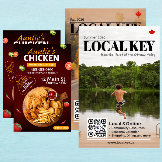 Big "Half" Page Summer & Fall Advertising Bundle - 10% Off