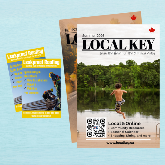 Quarter Page Portrait Summer & Fall Advertising Bundle - 10% Off