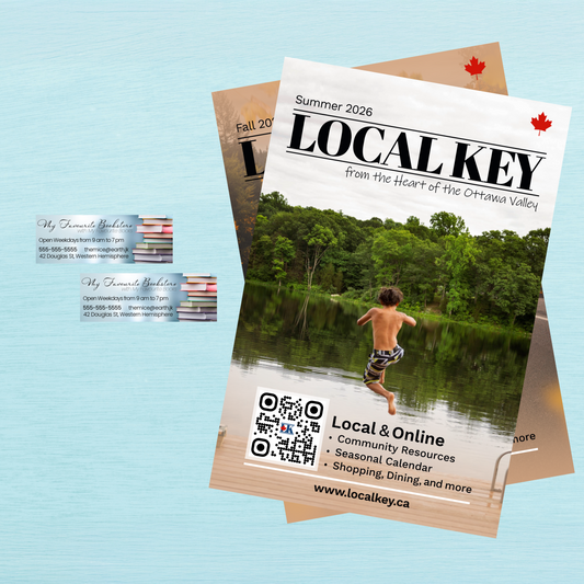 Sixteenth Page Landscape Summer & Fall Advertising Bundle - 10% Off