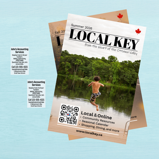 Sixteenth Page Portrait Summer & Fall Advertising Bundle - 10% Off