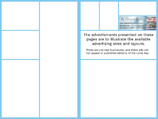 Sixteenth Page Ad Landscape - Summer 2026