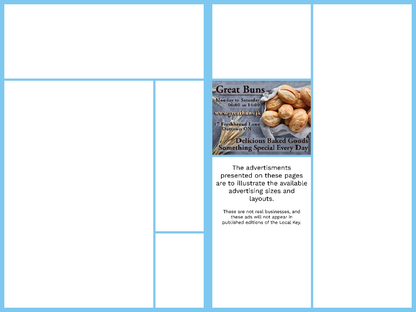 Eighth Page Ad Horizontal