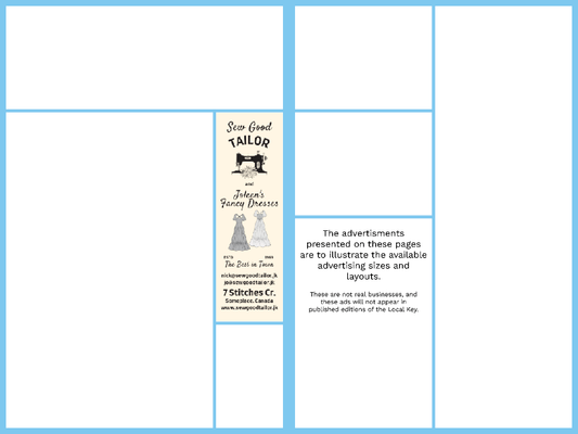 Eighth Page Ad Portrait - Summer 2026