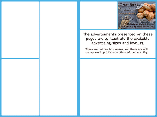 Eighth Page Ad Landscape - Summer 2026